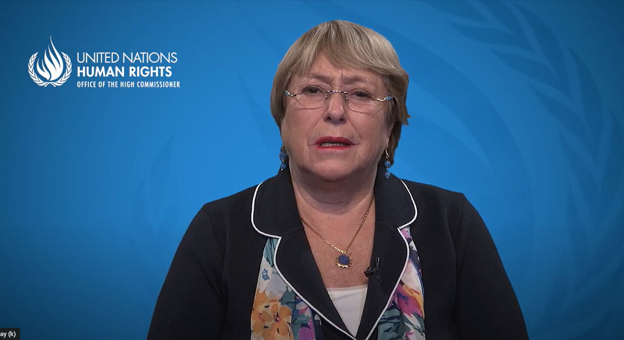 Cop26 Cvf Leaders’ Dialogue Statement By Hc Michelle Bachelet Cvf